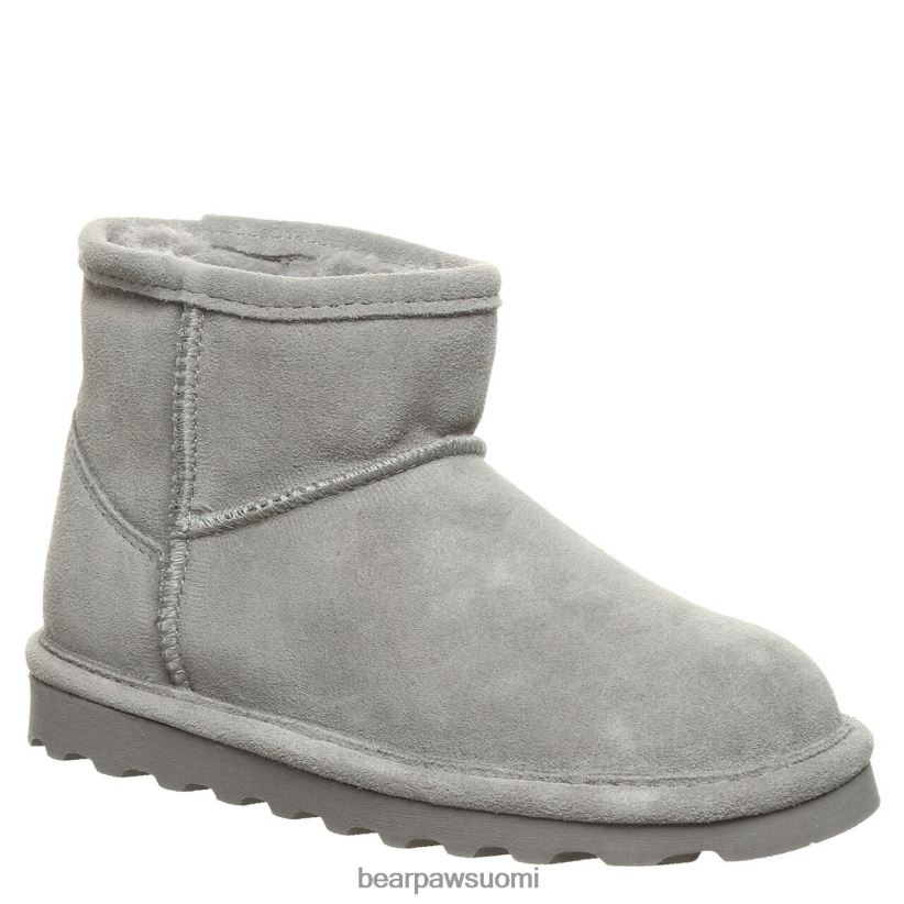 BEARPAW alyssa nuoriso lapset harmaata sumua saappaat H880X0567