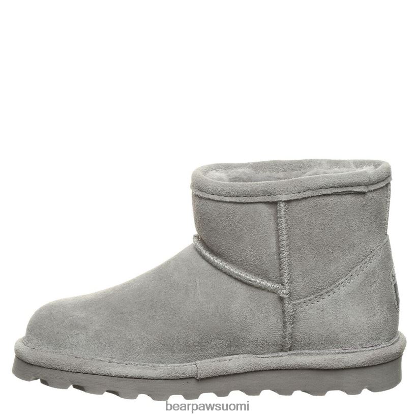 BEARPAW alyssa nuoriso lapset harmaata sumua saappaat H880X0567