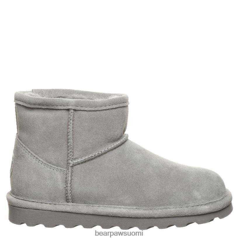 BEARPAW alyssa nuoriso lapset harmaata sumua saappaat H880X0567