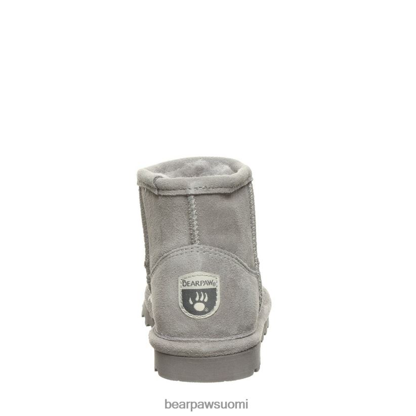 BEARPAW alyssa nuoriso lapset harmaata sumua saappaat H880X0567