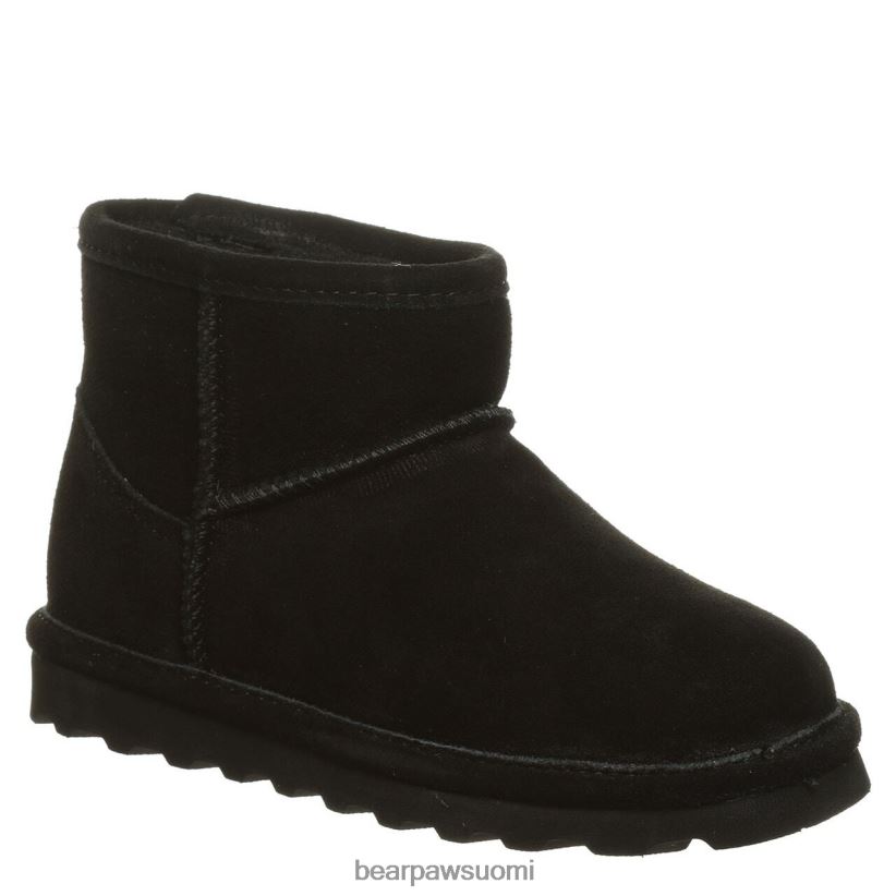 BEARPAW alyssa nuoriso lapset musta saappaat H880X0568