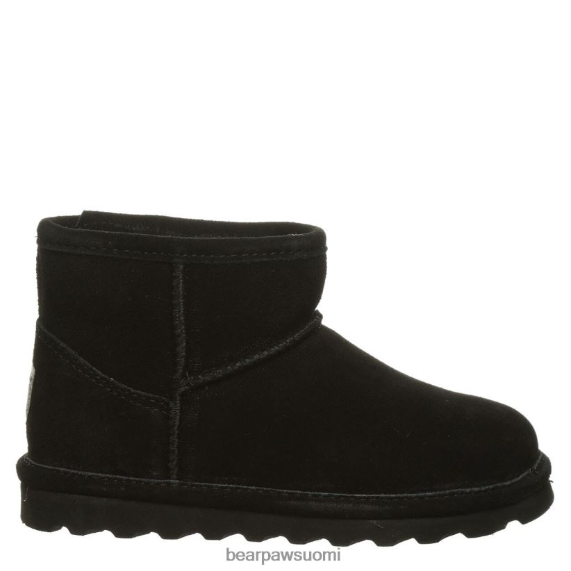 BEARPAW alyssa nuoriso lapset musta saappaat H880X0568