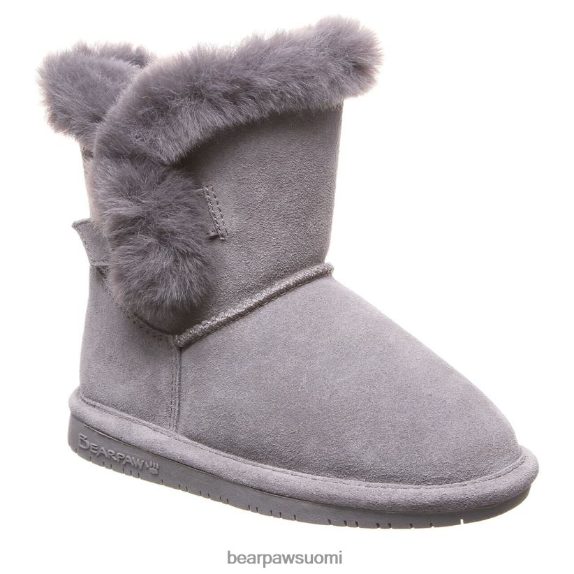 BEARPAW betsey nuoriso lapset harmaata sumua saappaat H880X0585