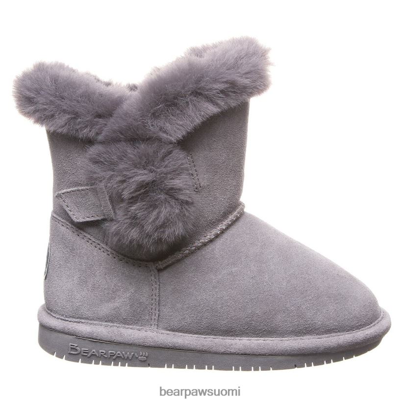 BEARPAW betsey nuoriso lapset harmaata sumua saappaat H880X0585