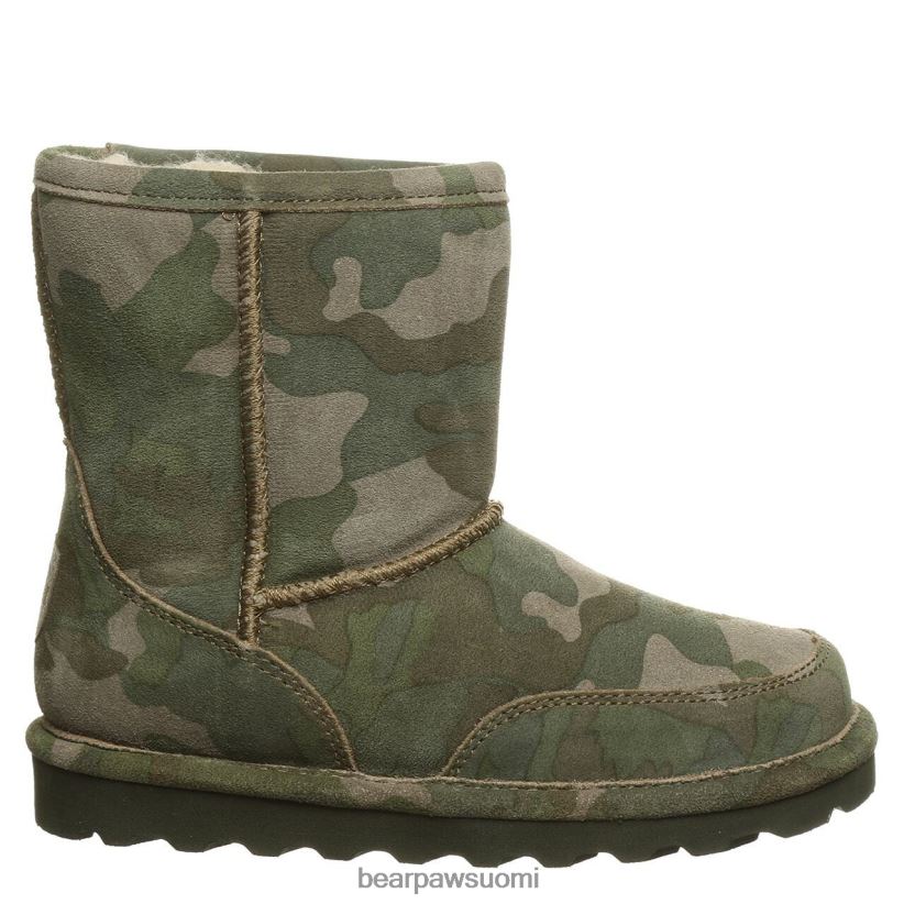 BEARPAW brady nuoriso lapset oliivi camo saappaat H880X0603