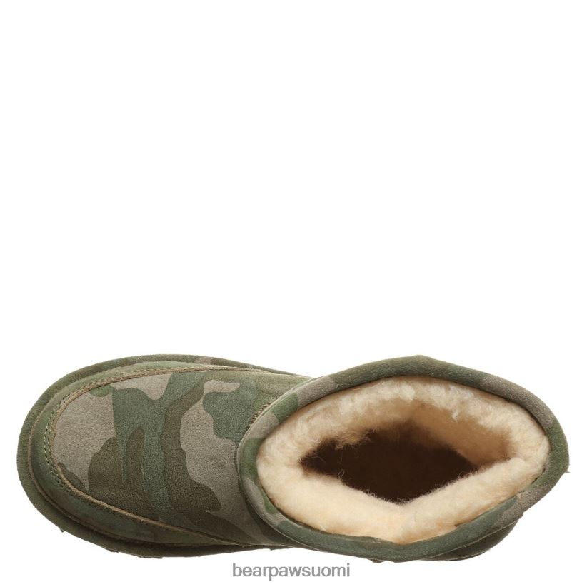 BEARPAW brady nuoriso lapset oliivi camo saappaat H880X0603