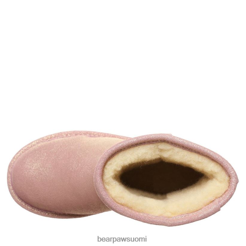 BEARPAW elle eksoottinen nuoriso lapset pinkki glitter saappaat H880X0600