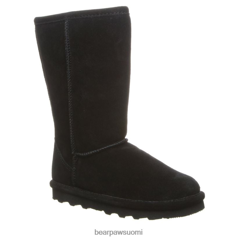 BEARPAW elle pitkä nuori lapset musta saappaat H880X0588