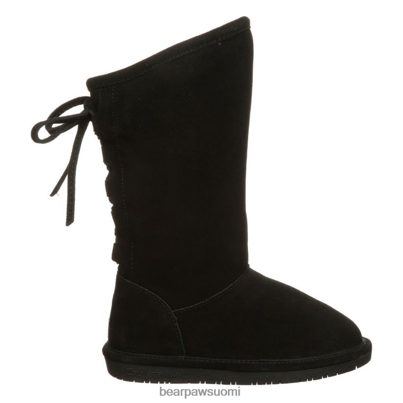 BEARPAW fylly nuoriso lapset musta saappaat H880X0606