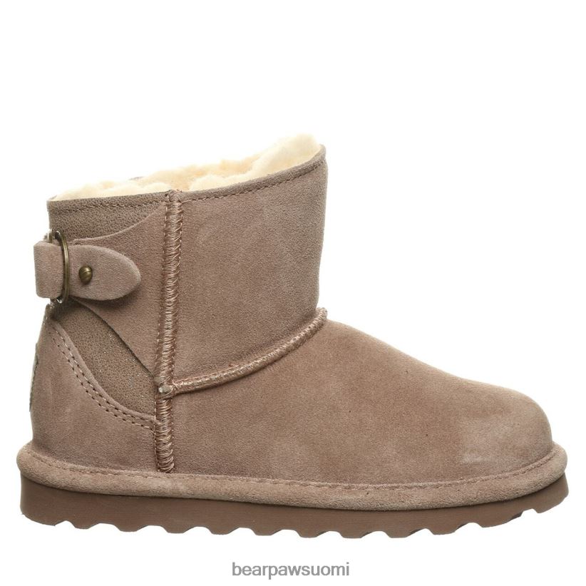 BEARPAW reipas nuoriso lapset taupe kaviaari saappaat H880X0573