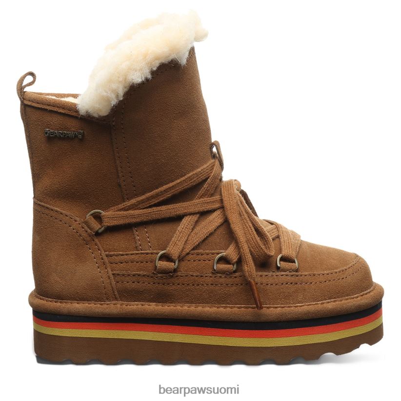BEARPAW retro mondi nuoriso lapset hikkori saappaat H880X0598