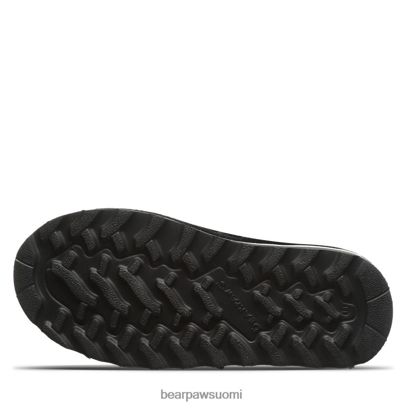 BEARPAW retro mondi nuoriso lapset musta saappaat H880X0599