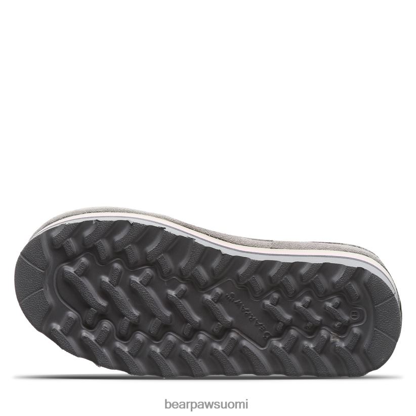 BEARPAW retro tama nuoriso lapset harmaata sumua saappaat H880X0597