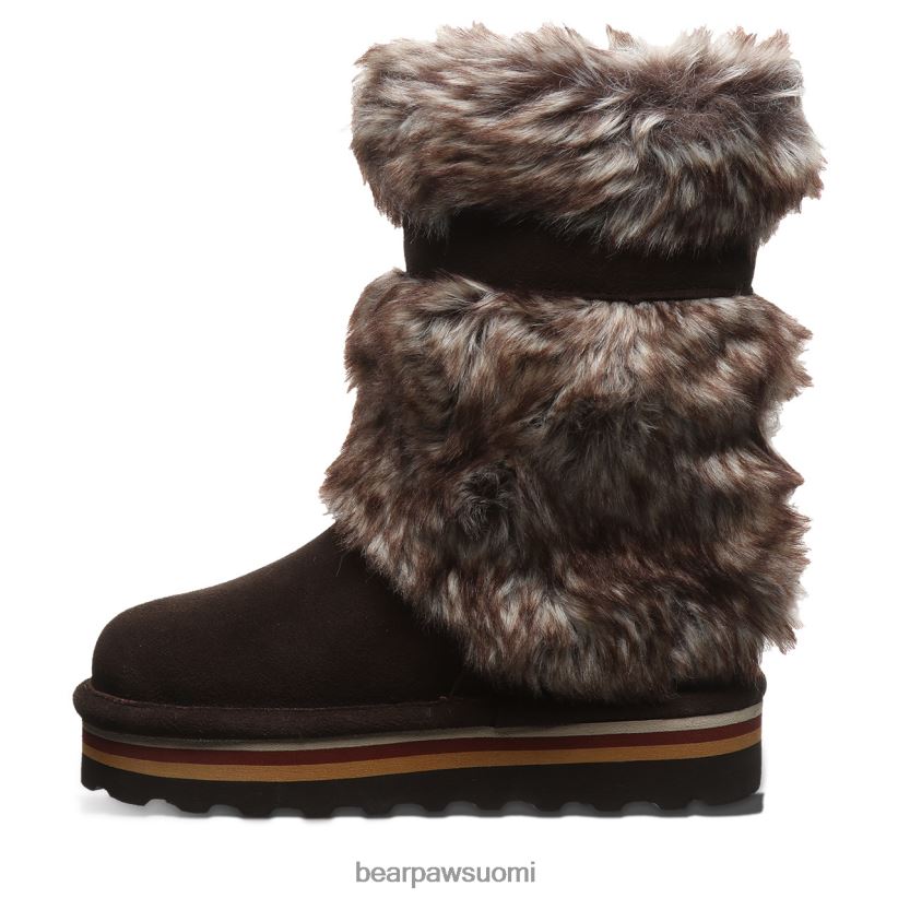 BEARPAW retro tama nuoriso lapset suklaa saappaat H880X0596