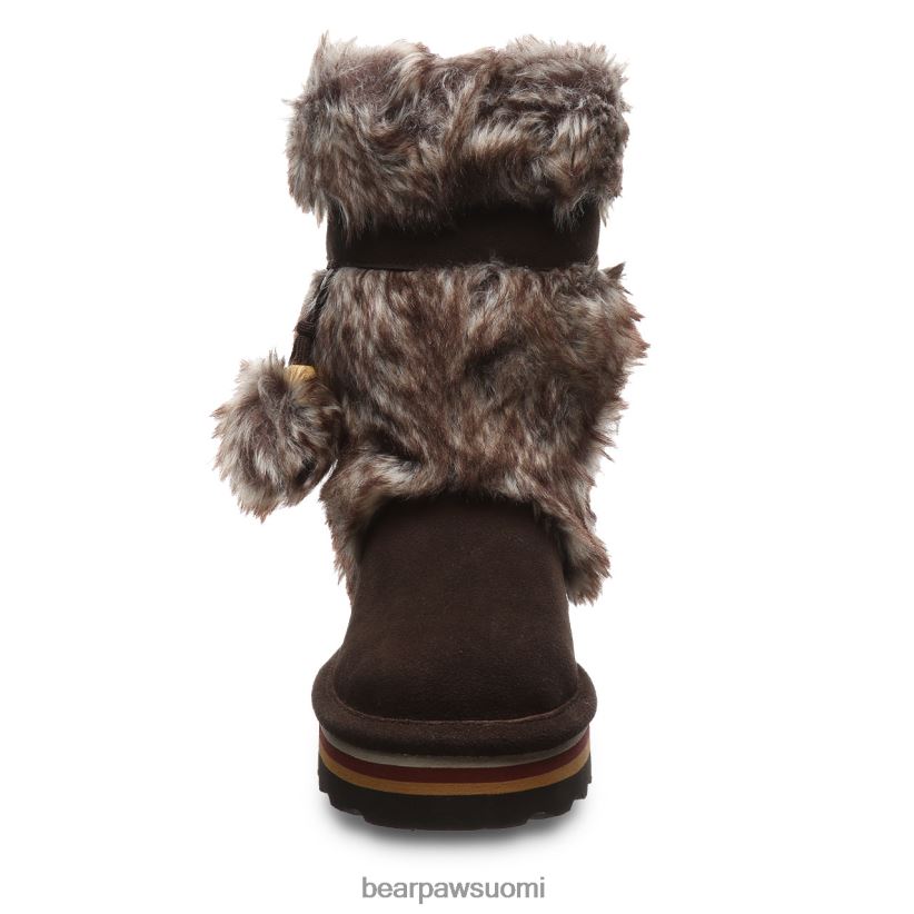 BEARPAW retro tama nuoriso lapset suklaa saappaat H880X0596