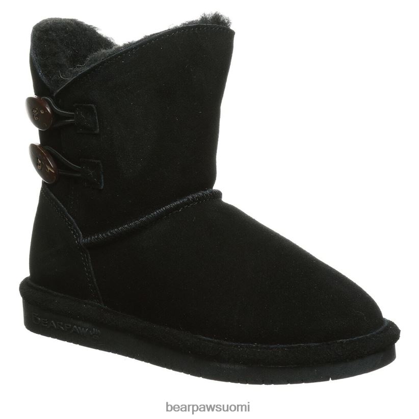 BEARPAW rosaline nuoriso lapset musta saappaat H880X0602