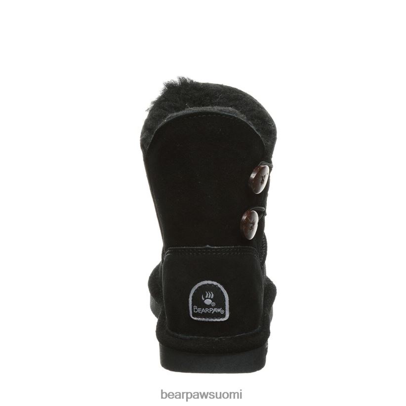 BEARPAW rosaline nuoriso lapset musta saappaat H880X0602