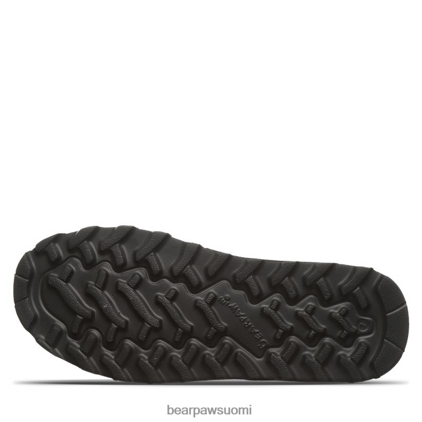 BEARPAW skye nuoriso lapset musta kukkainen saappaat H880X0571