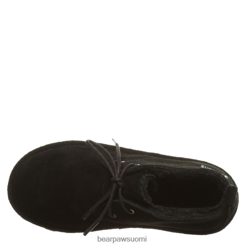 BEARPAW skye nuoriso lapset musta saappaat H880X0576