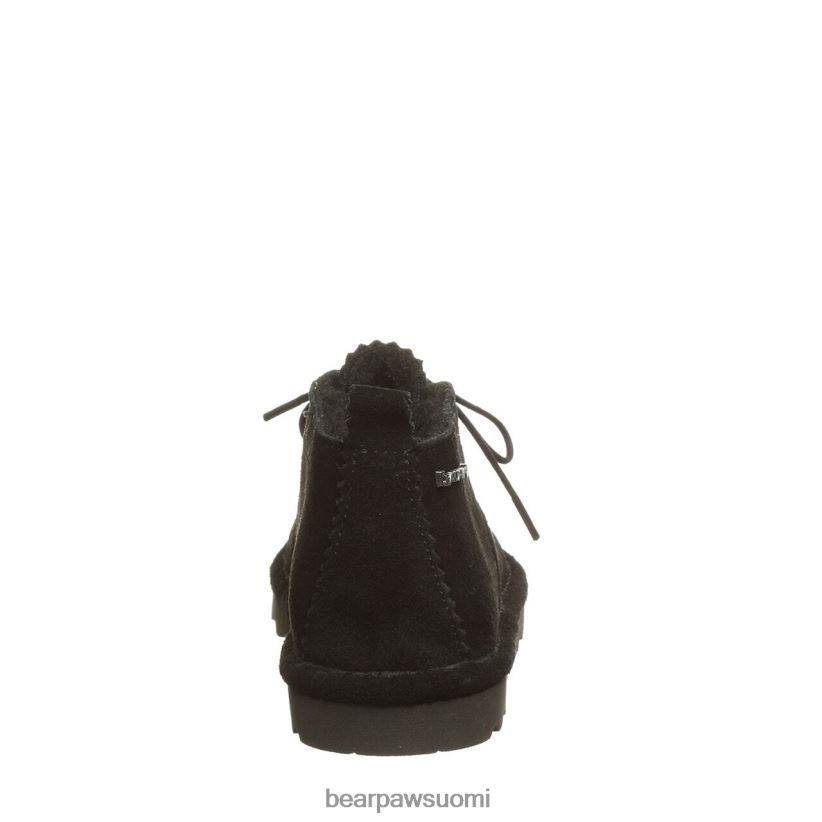 BEARPAW skye nuoriso lapset musta saappaat H880X0576