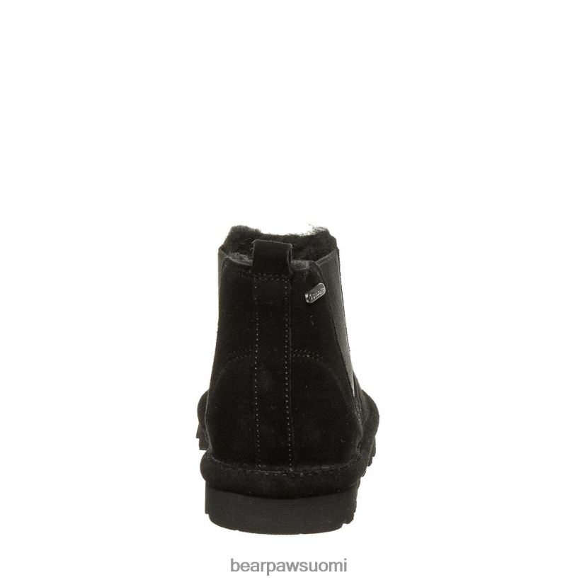 BEARPAW veti nuoria lapset musta saappaat H880X0574