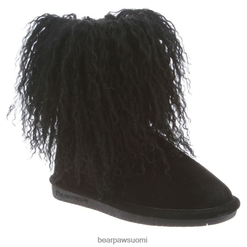 BEARPAW voi nuoriso lapset musta saappaat H880X0579
