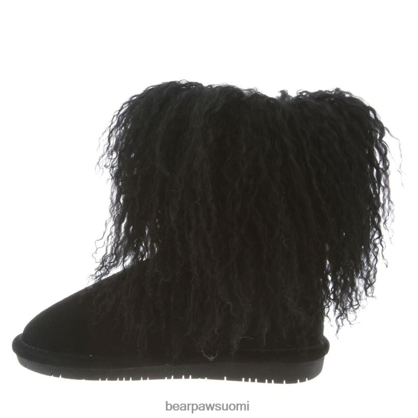 BEARPAW voi nuoriso lapset musta saappaat H880X0579