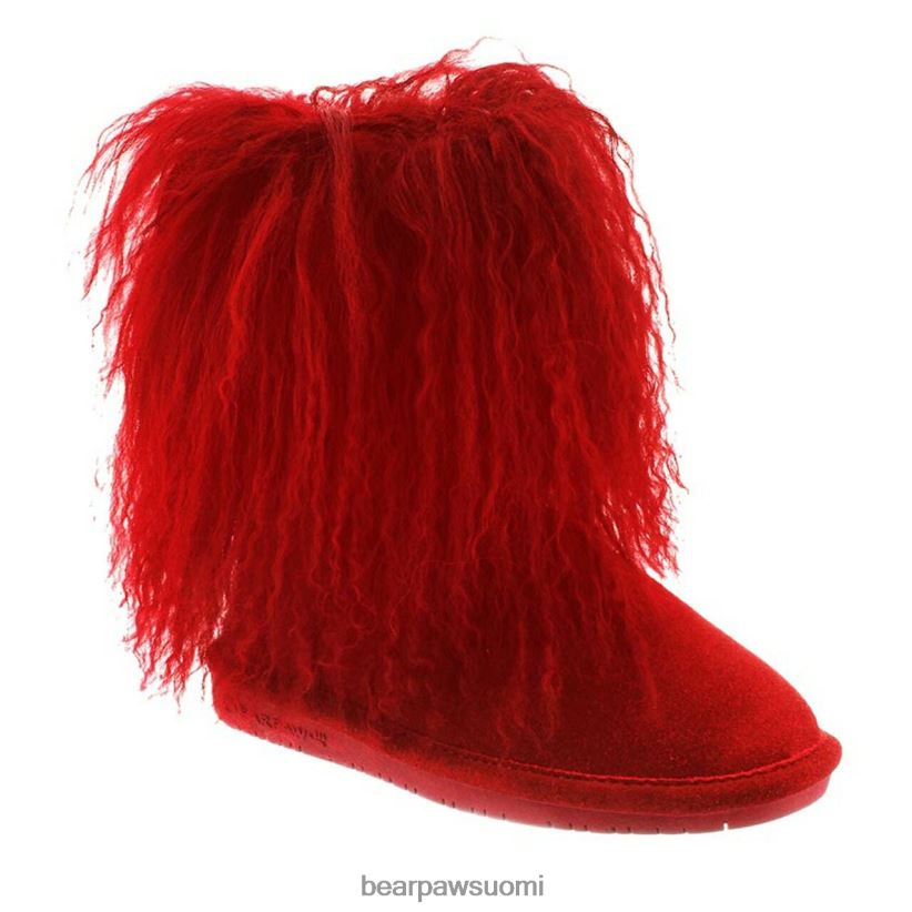 BEARPAW voi nuoriso lapset punainen saappaat H880X0580