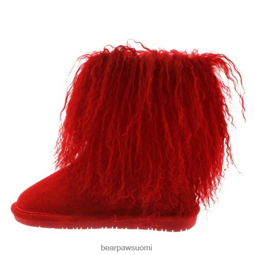 BEARPAW voi nuoriso lapset punainen saappaat H880X0580