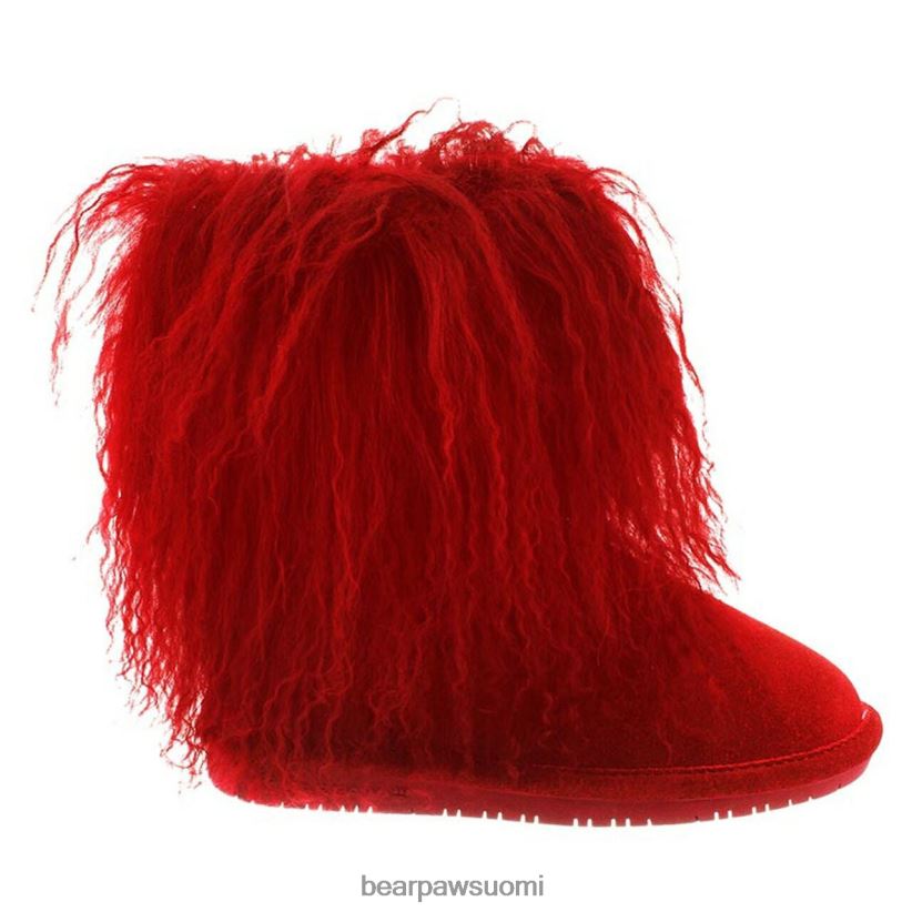 BEARPAW voi nuoriso lapset punainen saappaat H880X0580