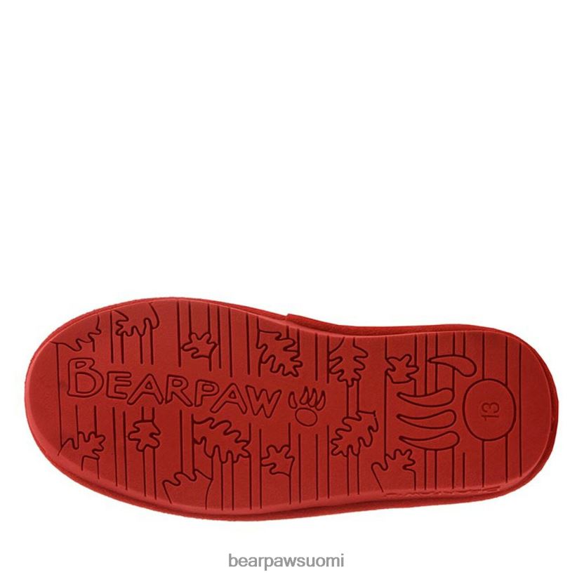 BEARPAW voi nuoriso lapset punainen saappaat H880X0580