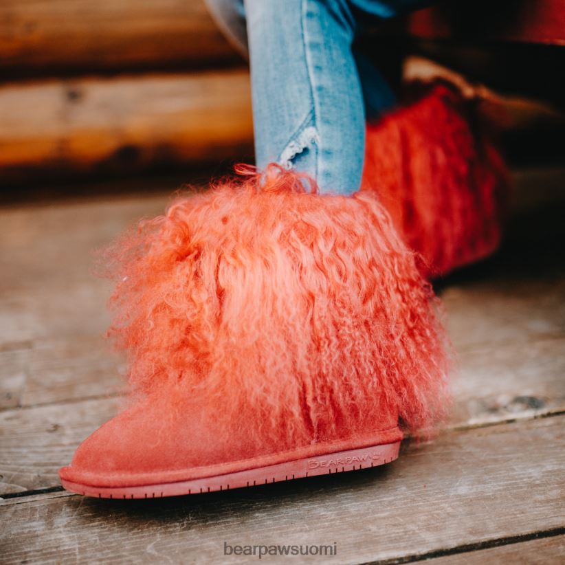 BEARPAW voi nuoriso lapset punainen saappaat H880X0580