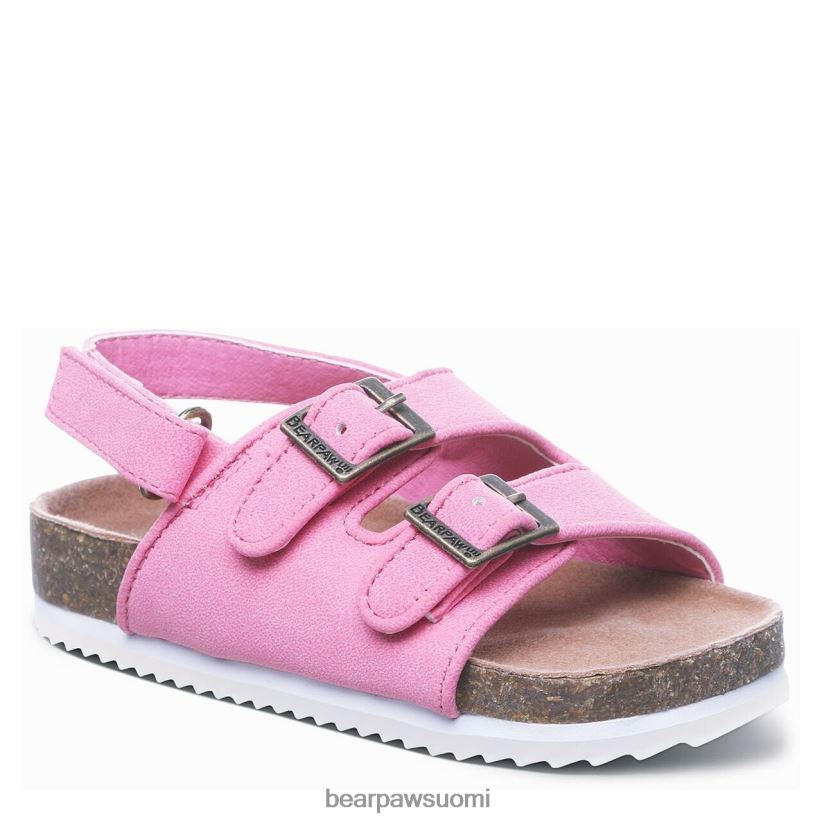 BEARPAW brooklyn taapero lapset karamelli pinkki sandaalit H880X0630