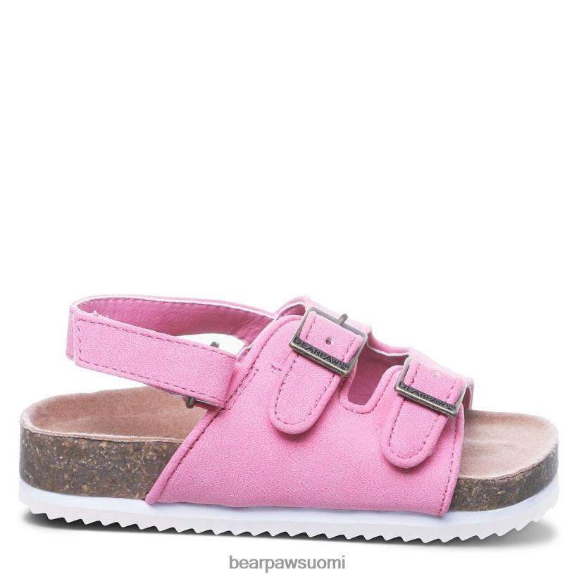 BEARPAW brooklyn taapero lapset karamelli pinkki sandaalit H880X0630