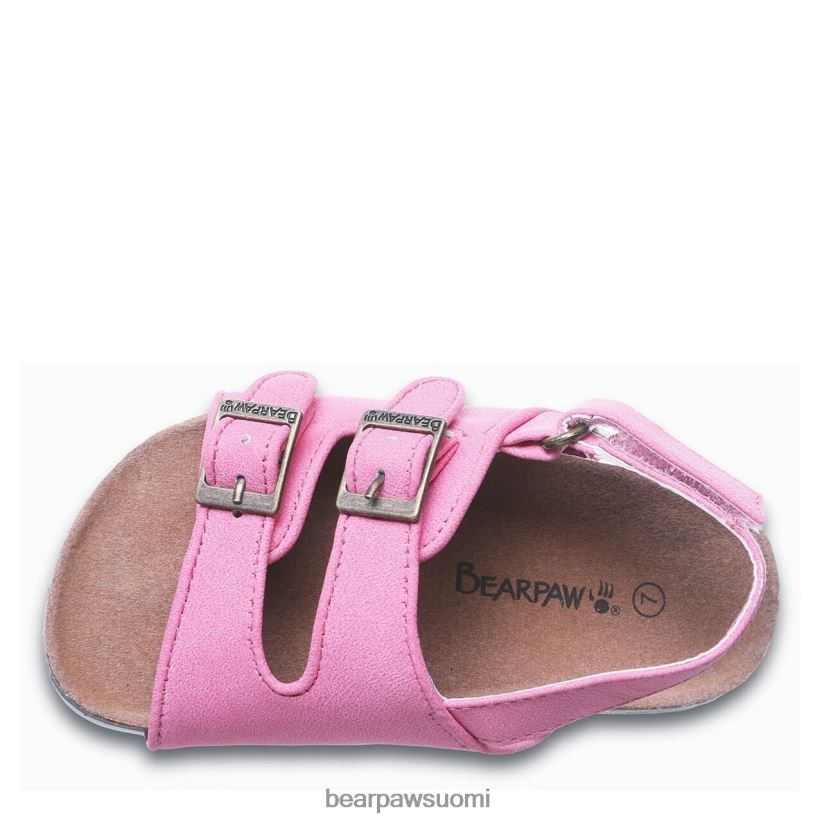 BEARPAW brooklyn taapero lapset karamelli pinkki sandaalit H880X0630