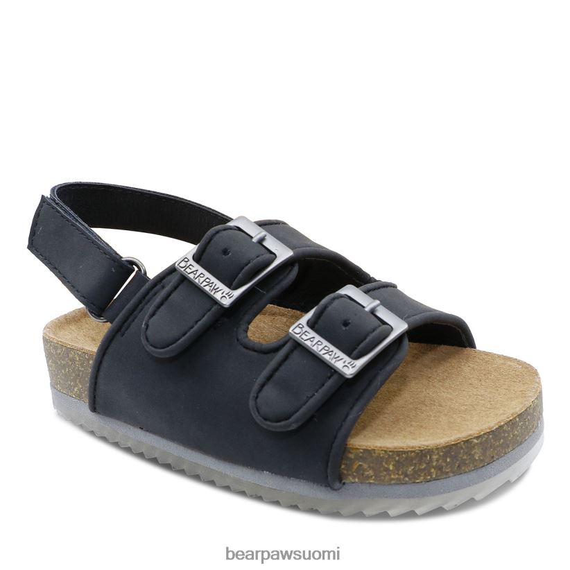 BEARPAW brooklyn taapero lapset musta sandaalit H880X0621