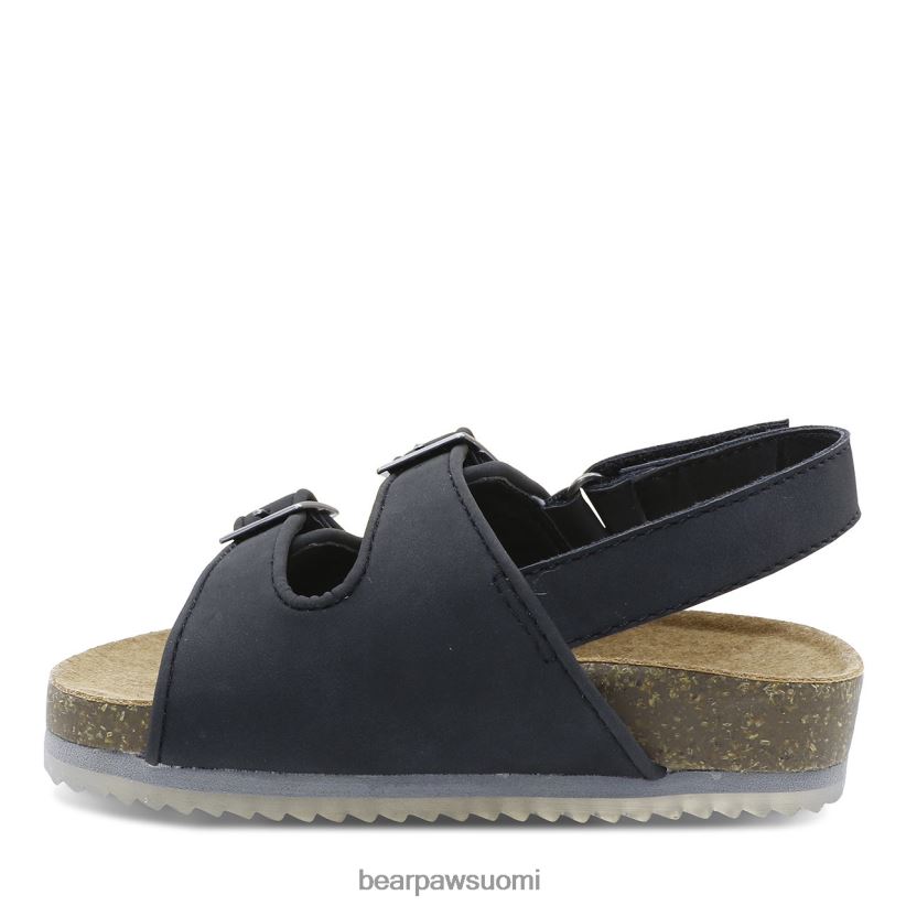 BEARPAW brooklyn taapero lapset musta sandaalit H880X0621
