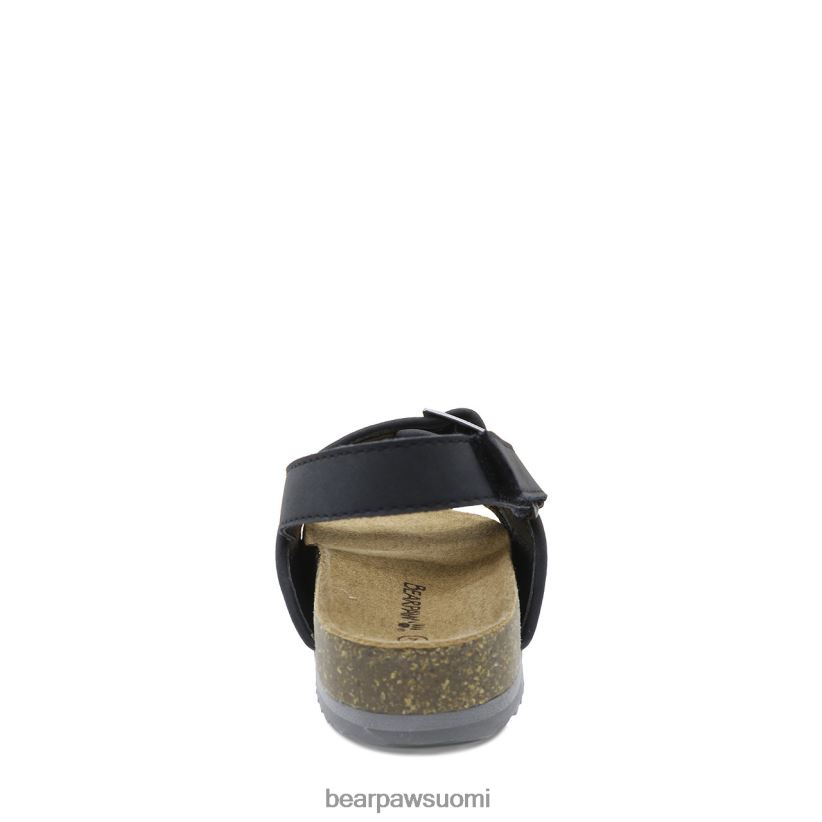 BEARPAW brooklyn taapero lapset musta sandaalit H880X0621