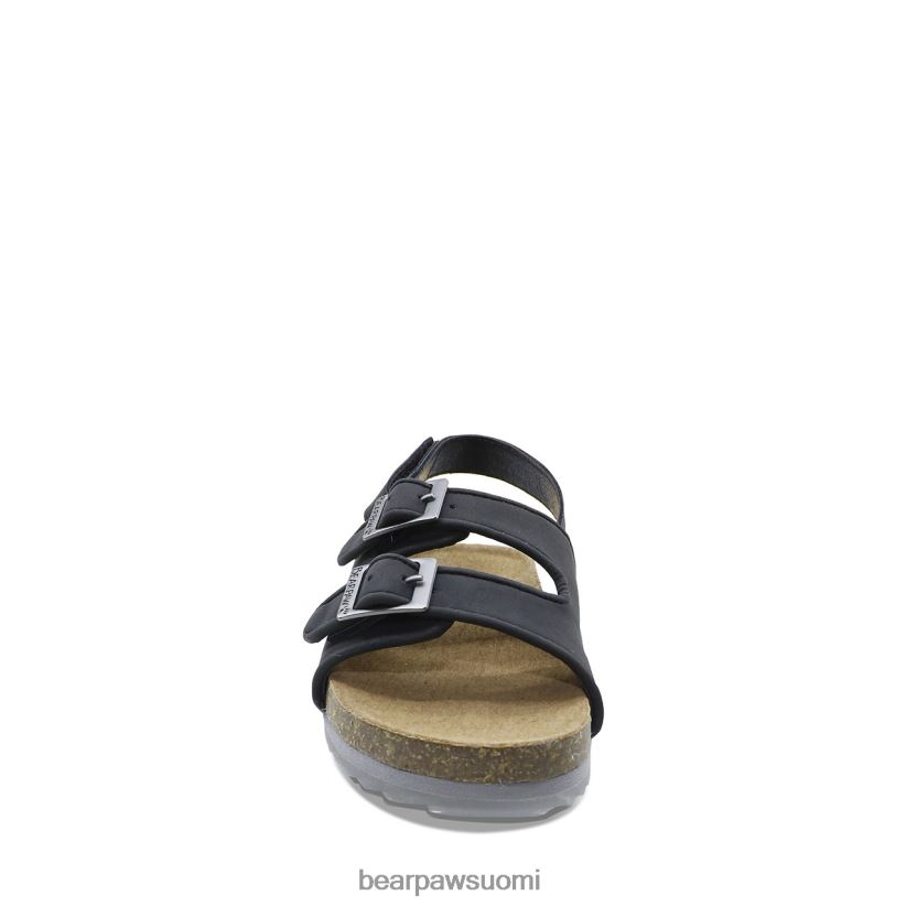 BEARPAW brooklyn taapero lapset musta sandaalit H880X0621