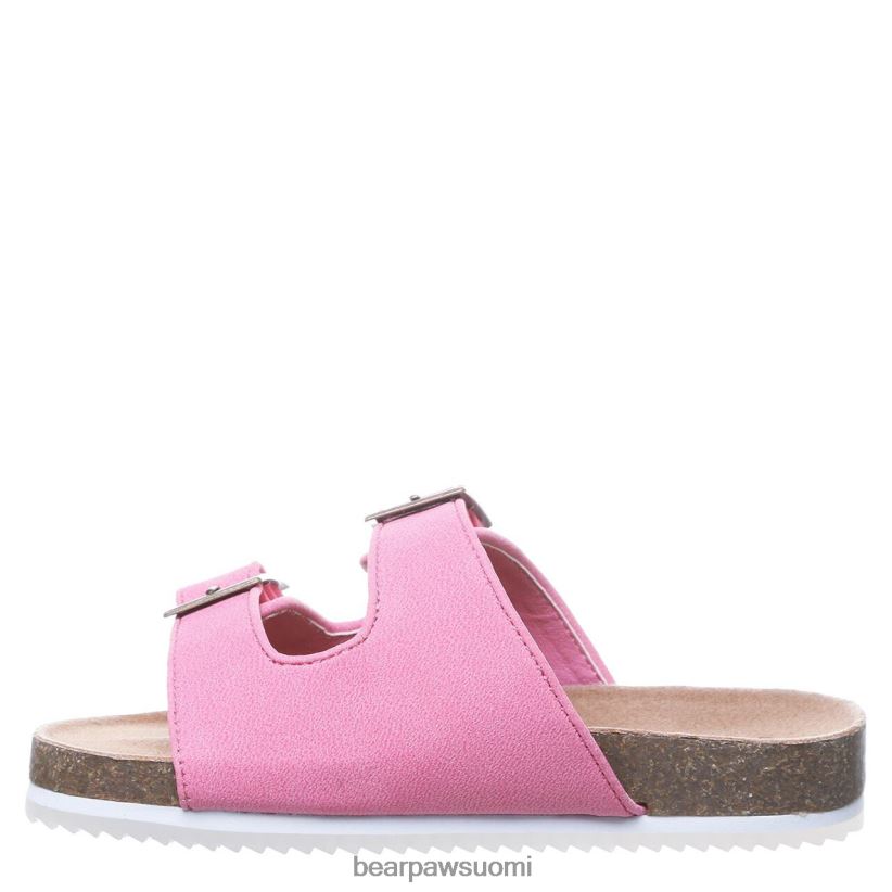 BEARPAW brooklynin nuoriso lapset karamelli pinkki sandaalit H880X0628