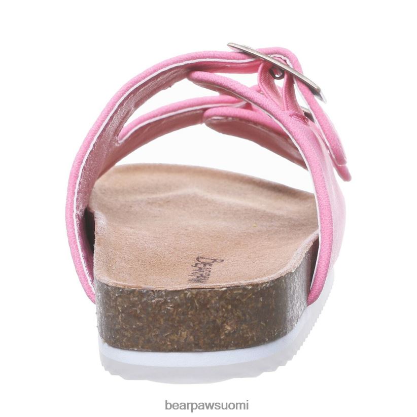 BEARPAW brooklynin nuoriso lapset karamelli pinkki sandaalit H880X0628