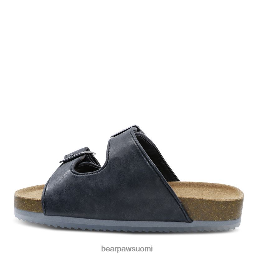BEARPAW brooklynin nuoriso lapset musta sandaalit H880X0620