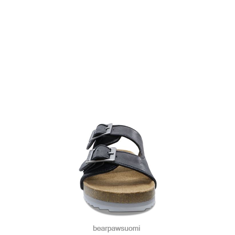 BEARPAW brooklynin nuoriso lapset musta sandaalit H880X0620