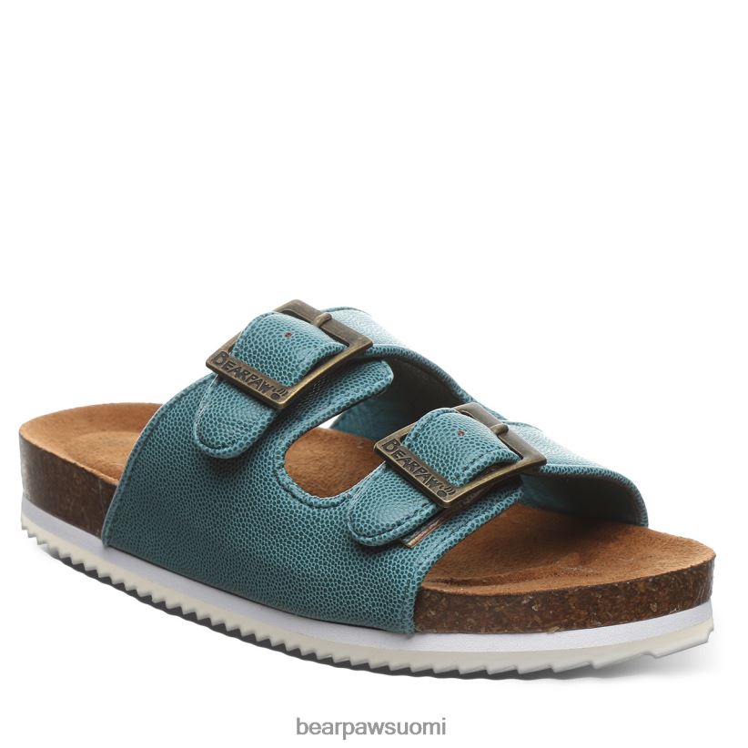 BEARPAW brooklynin nuoriso lapset sinivihreä sandaalit H880X0624