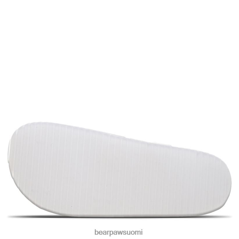 BEARPAW brooklynin nuoriso lapset valkoinen metallinen sandaalit H880X0625