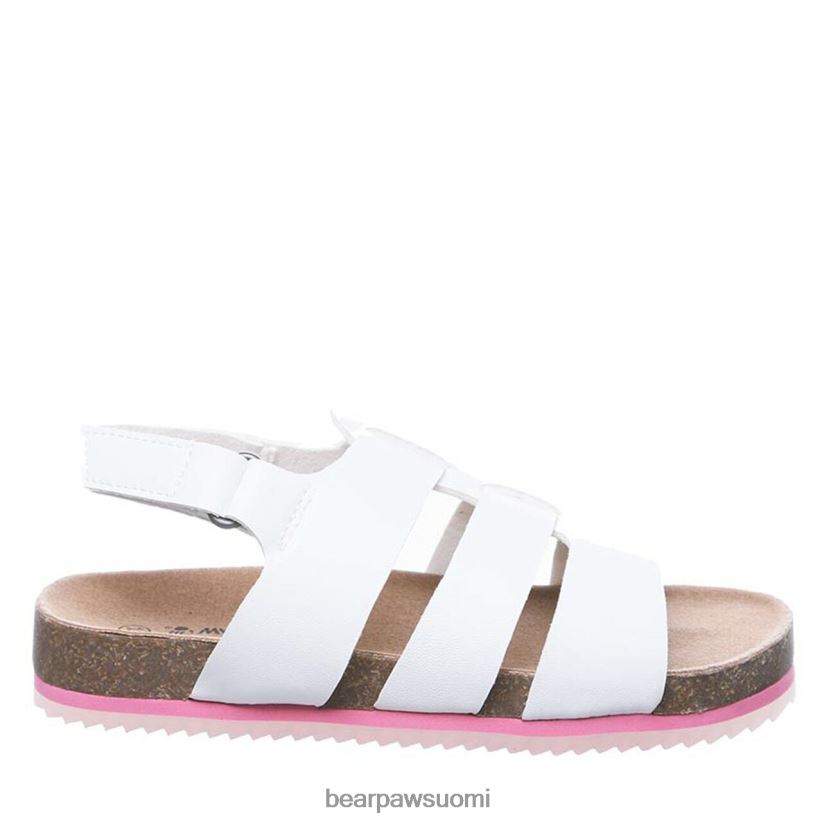 BEARPAW zaidee nuoriso lapset valkoinen sandaalit H880X0627