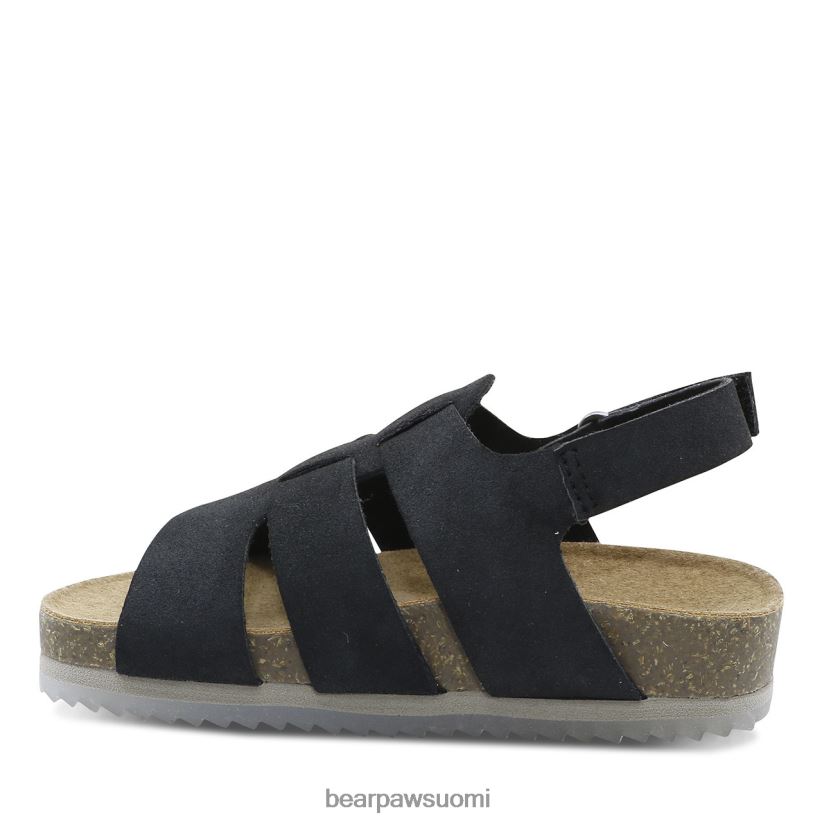 BEARPAW zaidee taapero lapset musta sandaalit H880X0623