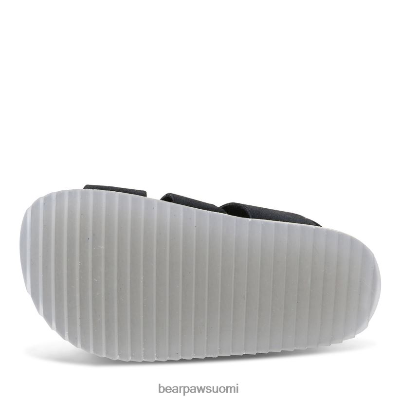 BEARPAW zaidee taapero lapset musta sandaalit H880X0623