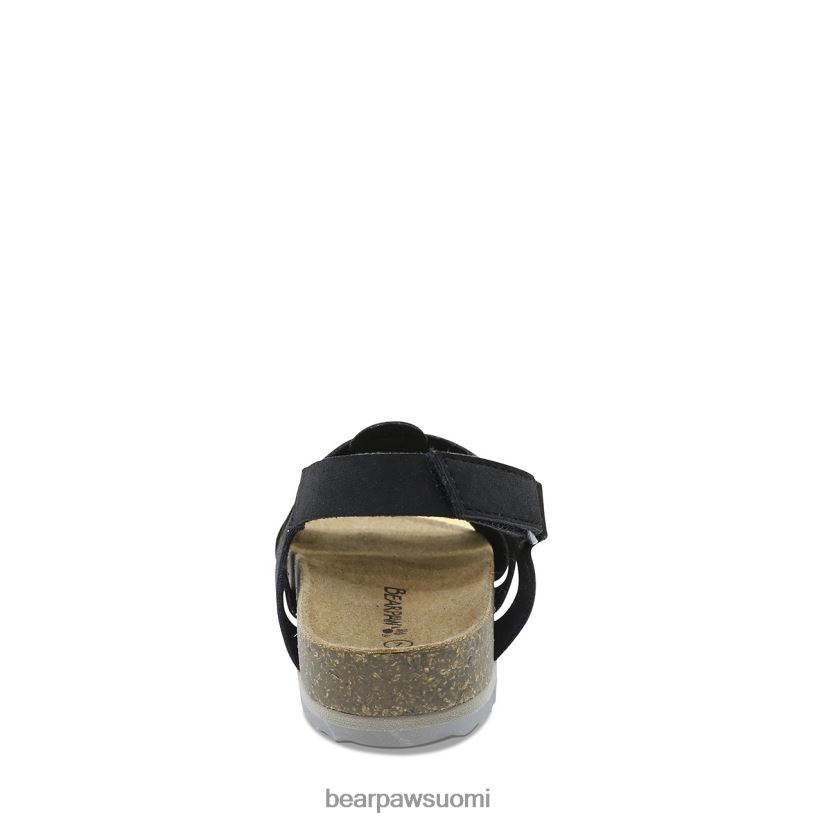 BEARPAW zaidee taapero lapset musta sandaalit H880X0623