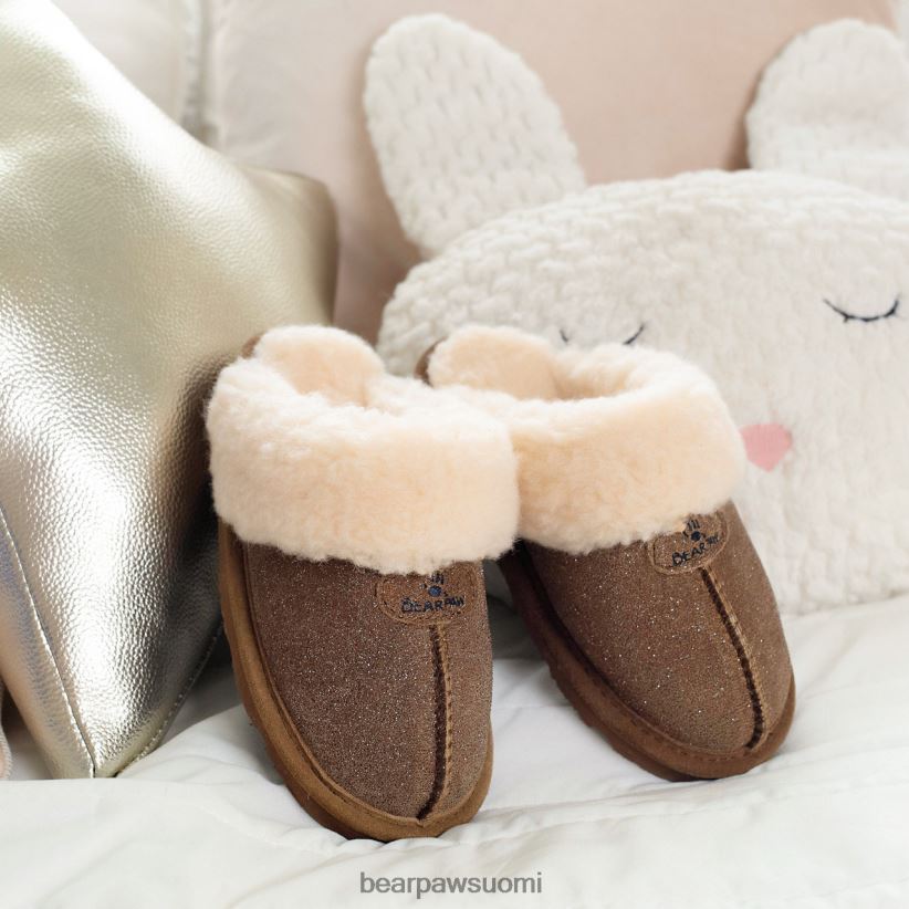 BEARPAW loki nuoriso lapset hickory-kaviaari tossut H880X0614